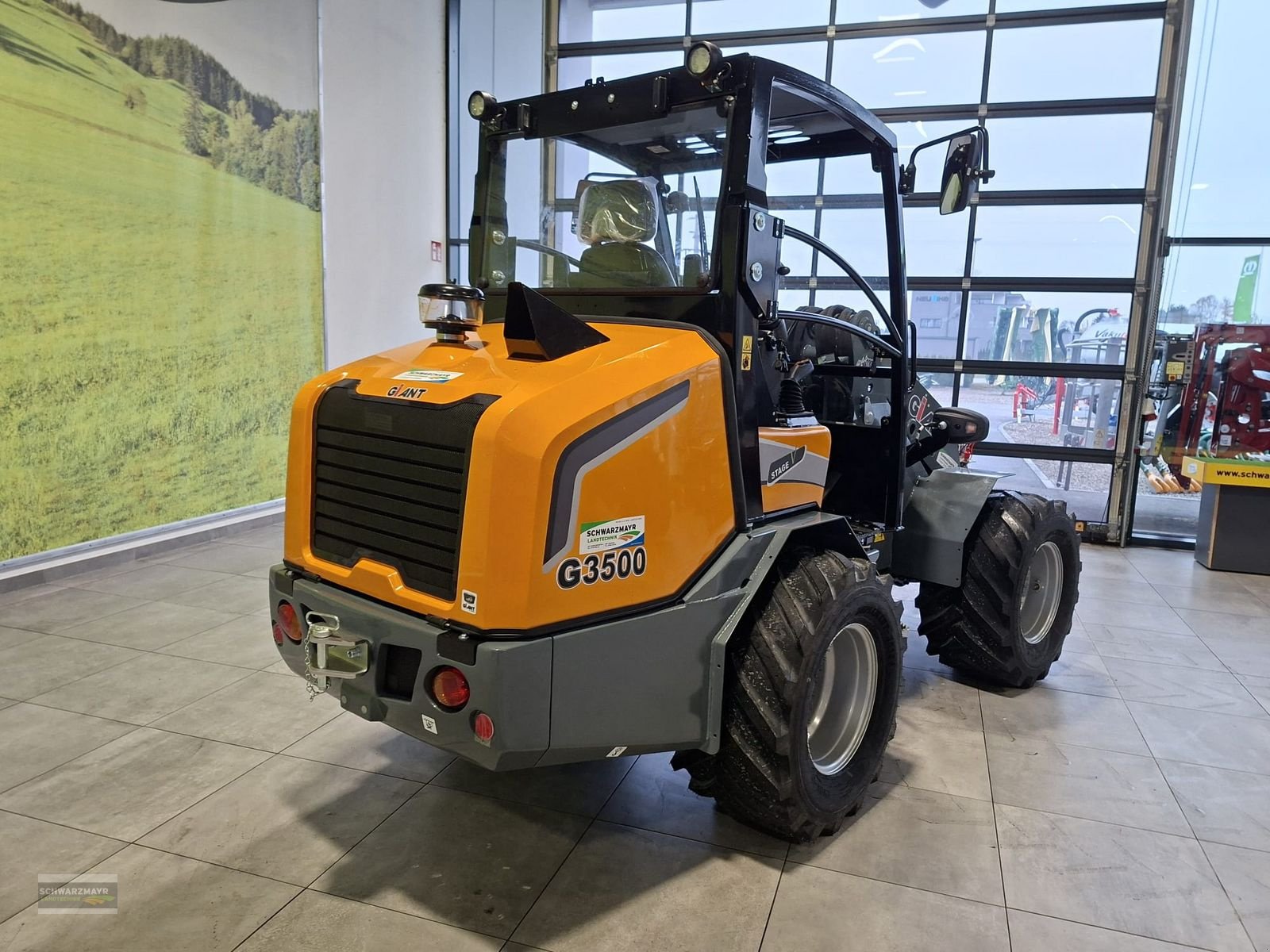 Hoflader of the type GiANT G3500 (mit WM-Aufnahme), Neumaschine in Gampern (Picture 3)