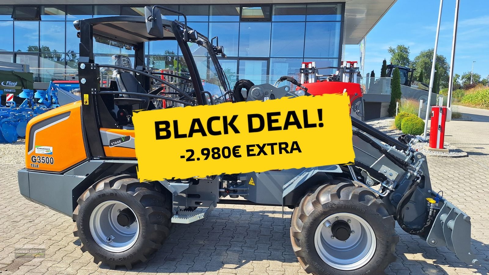 Hoflader typu GiANT G3500 TELE, Vorführmaschine v Aurolzmünster (Obrázek 2)