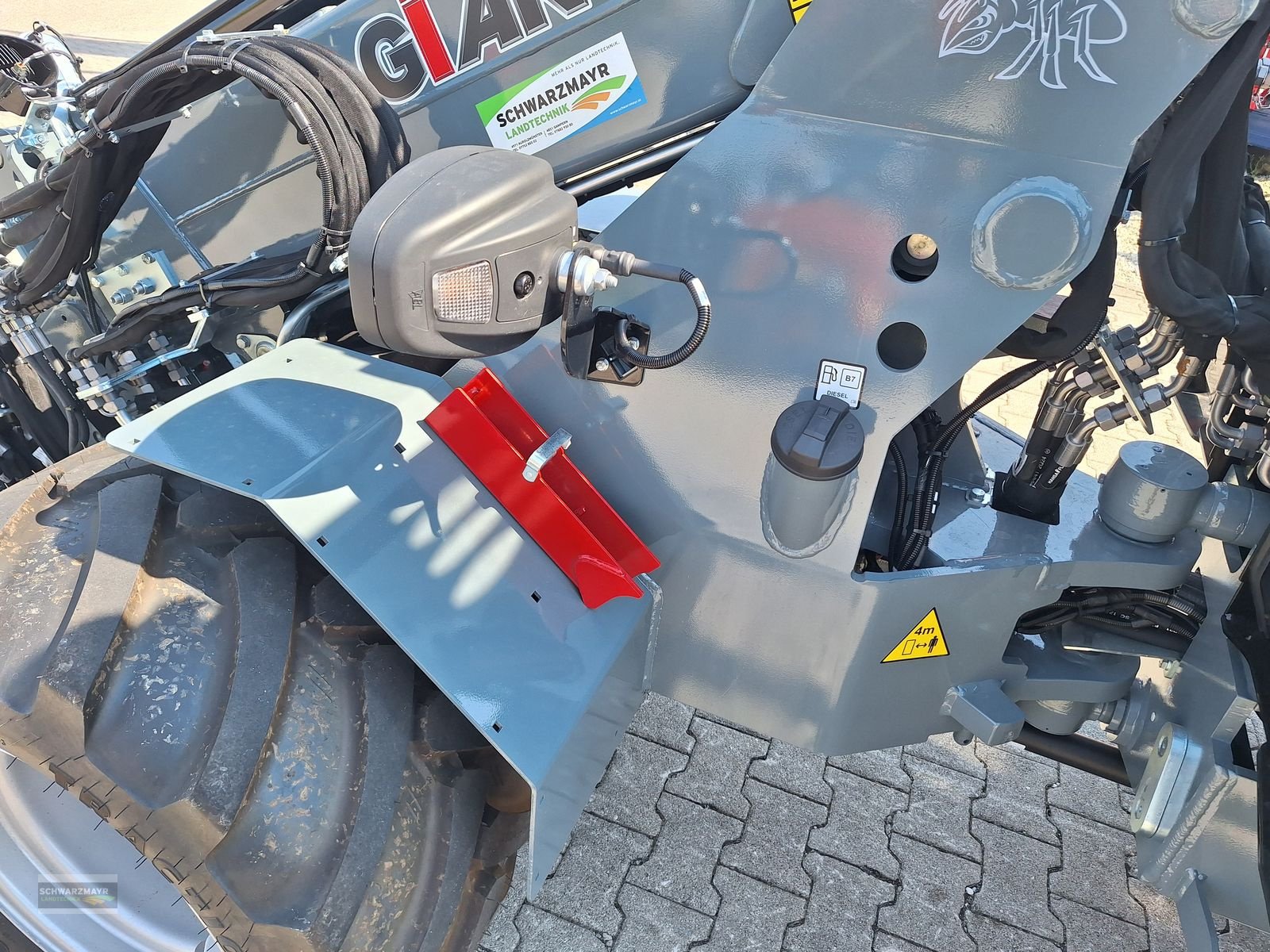 Hoflader typu GiANT G3500 TELE, Vorführmaschine v Aurolzmünster (Obrázek 12)