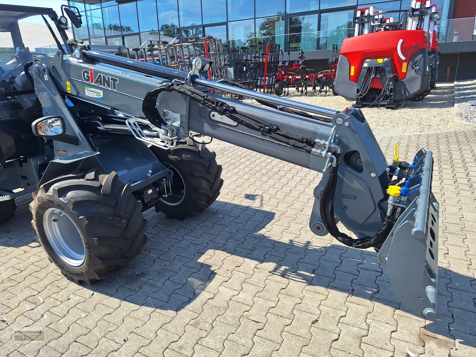 Hoflader typu GiANT G3500 TELE, Vorführmaschine v Aurolzmünster (Obrázek 19)