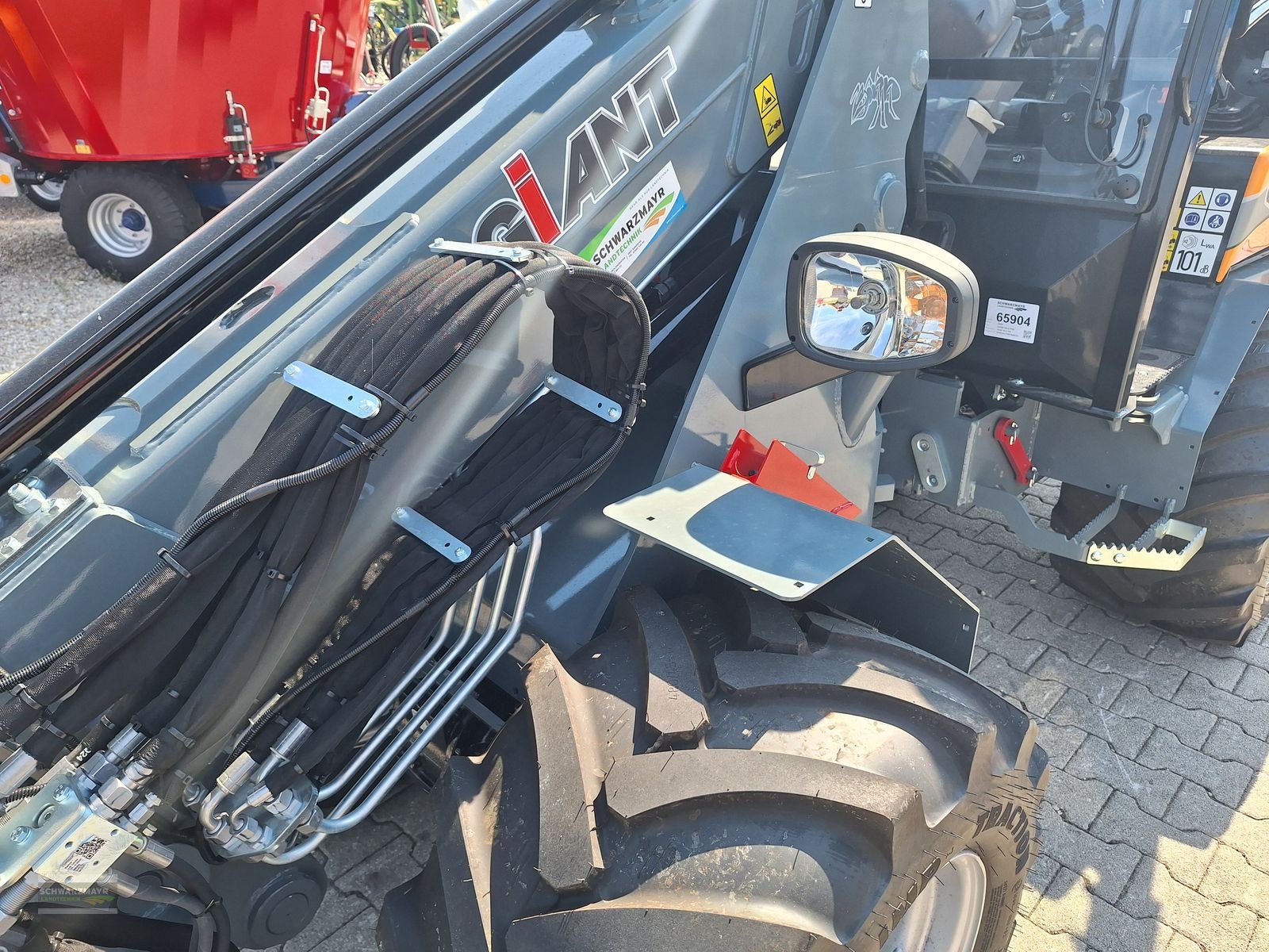 Hoflader typu GiANT G3500 TELE, Vorführmaschine v Aurolzmünster (Obrázek 14)