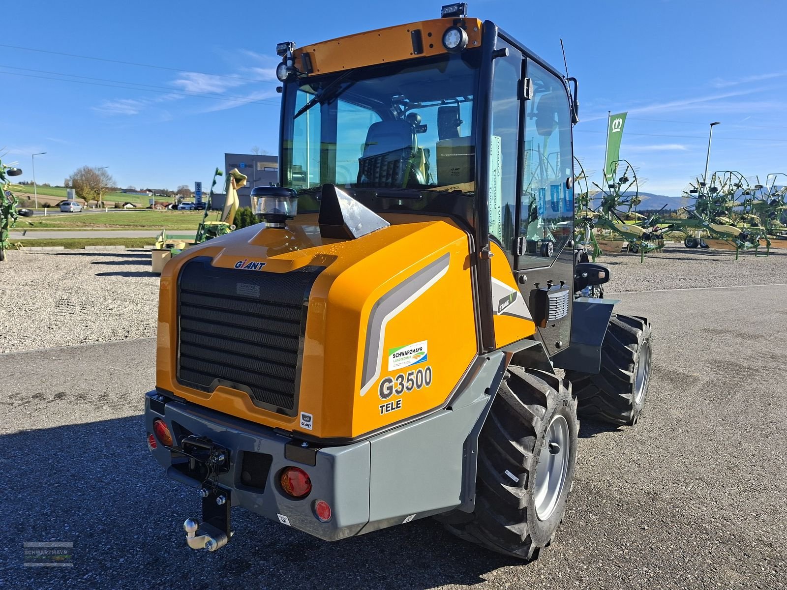 Hoflader a típus GiANT G3500 Tele, Neumaschine ekkor: Gampern (Kép 8)