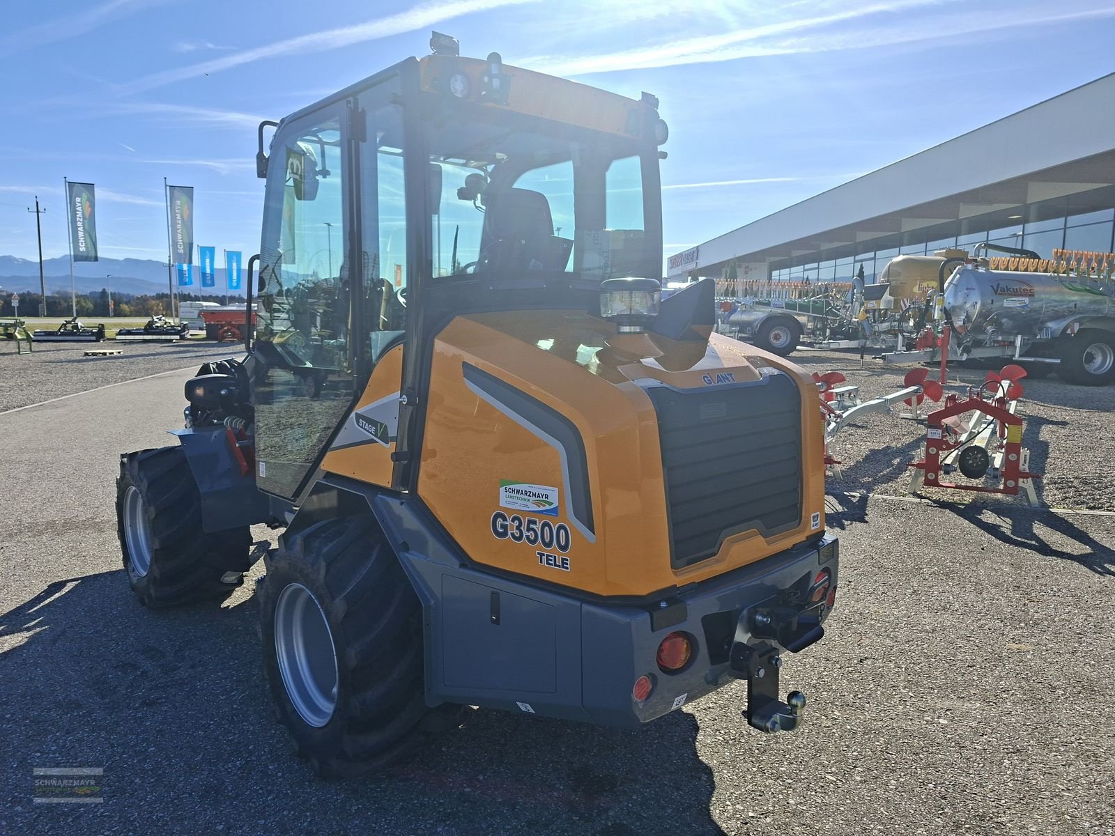 Hoflader a típus GiANT G3500 Tele, Neumaschine ekkor: Gampern (Kép 10)