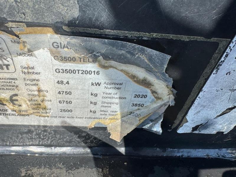 Hoflader of the type GiANT G3500, Gebrauchtmaschine in Wargnies Le Grand (Picture 8)