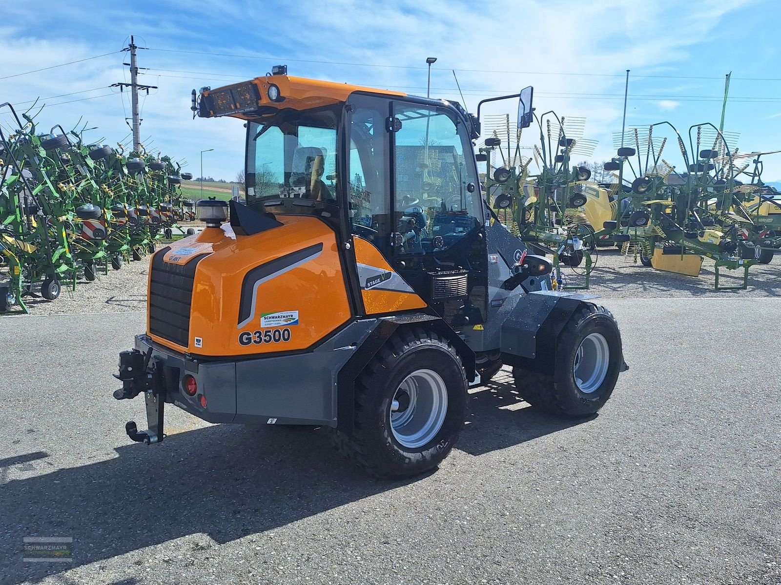 Hoflader des Typs GiANT G3500, Neumaschine in Gampern (Bild 3)