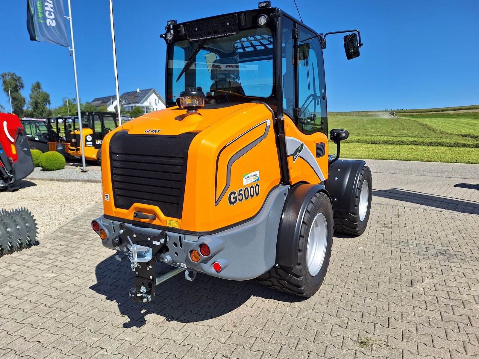 Hoflader tip GiANT G5000 Kabine, Neumaschine in Feldkirchen (Poză 3)