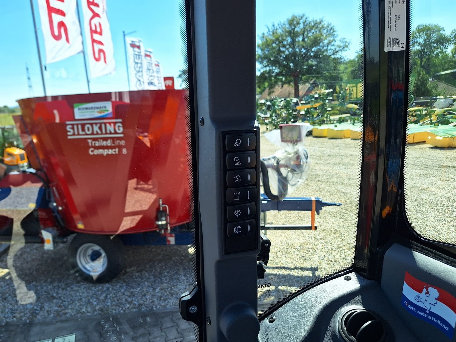 Hoflader tip GiANT G5000 Kabine, Neumaschine in Feldkirchen (Poză 13)