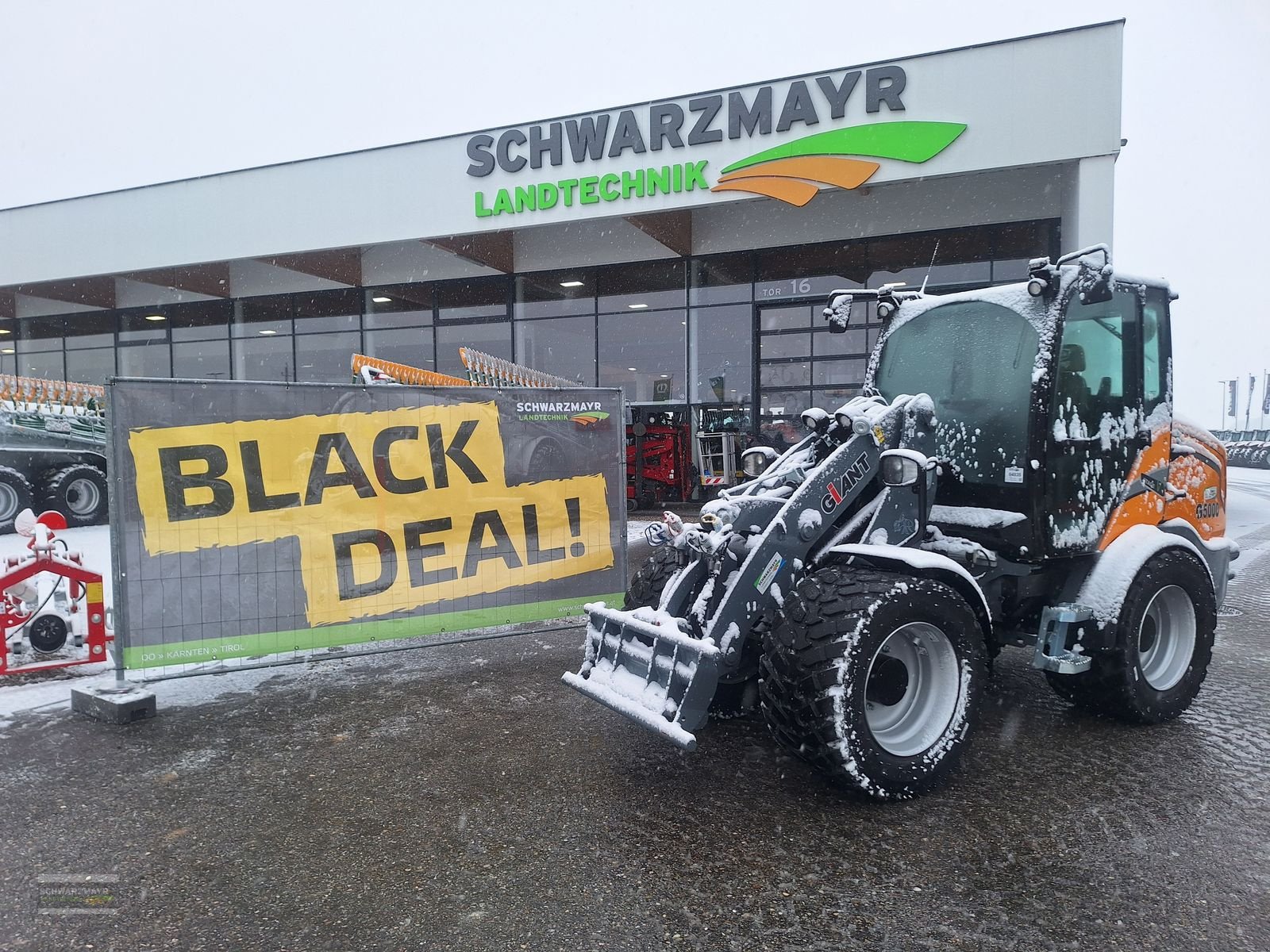 Hoflader of the type GiANT G5000, Neumaschine in Gampern (Picture 1)