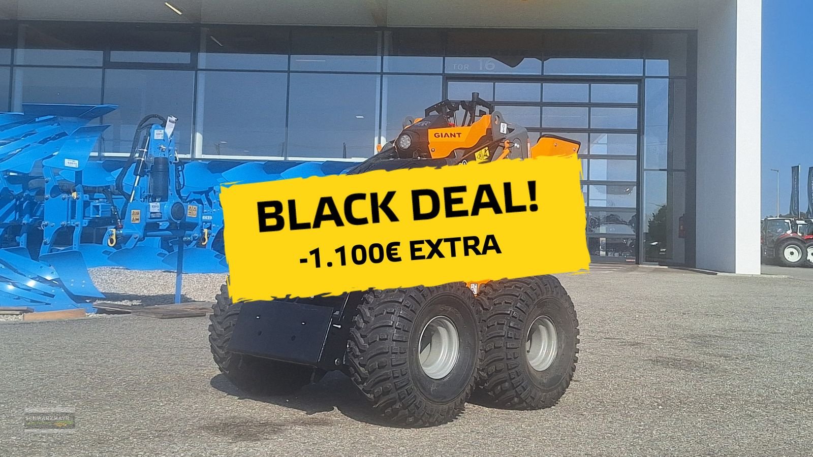 Hoflader des Typs GiANT GS900 SKID, Neumaschine in Aurolzmünster (Bild 2)