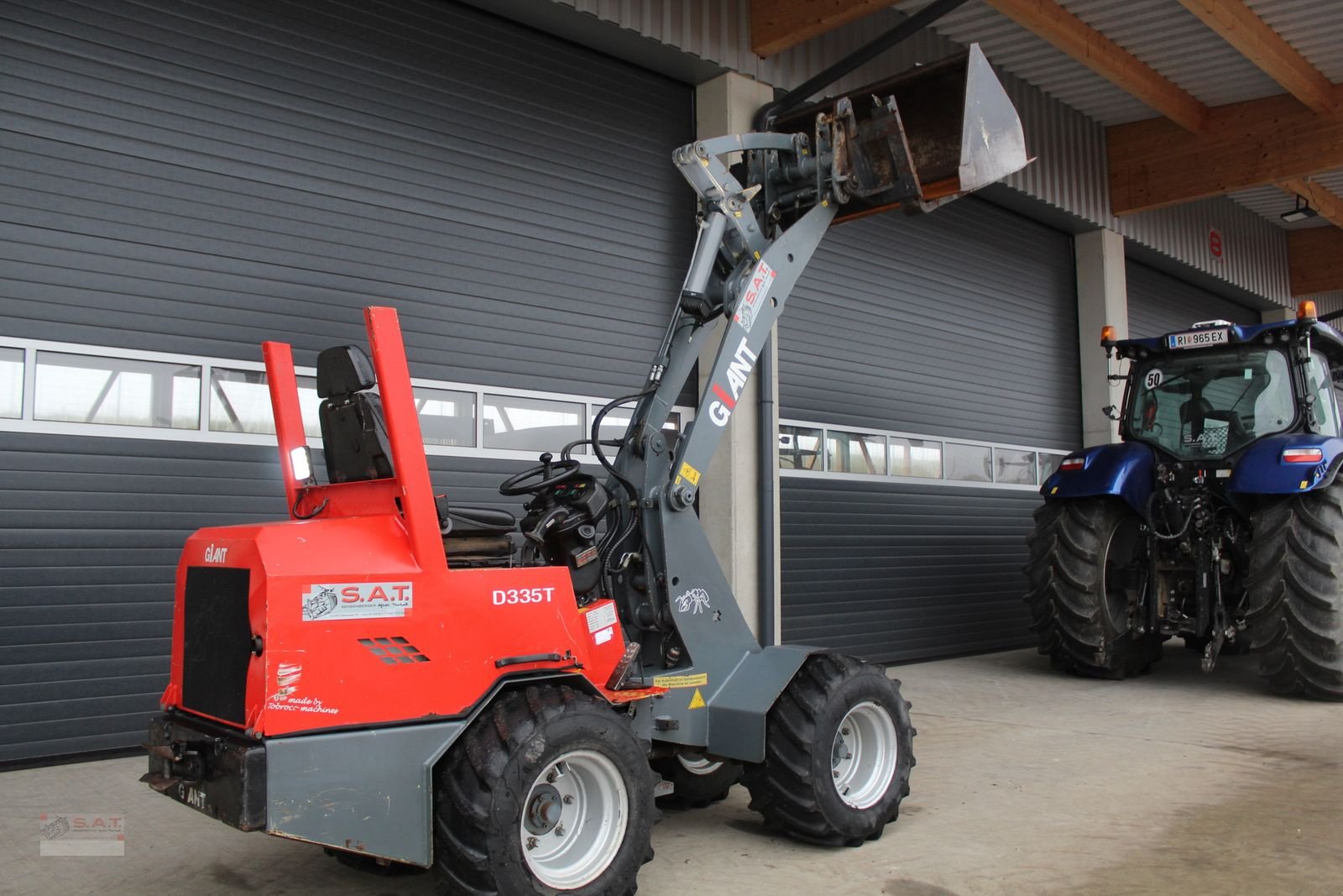 Hoflader типа GiANT Hoflader D 335 T, Gebrauchtmaschine в Eberschwang (Фотография 12)