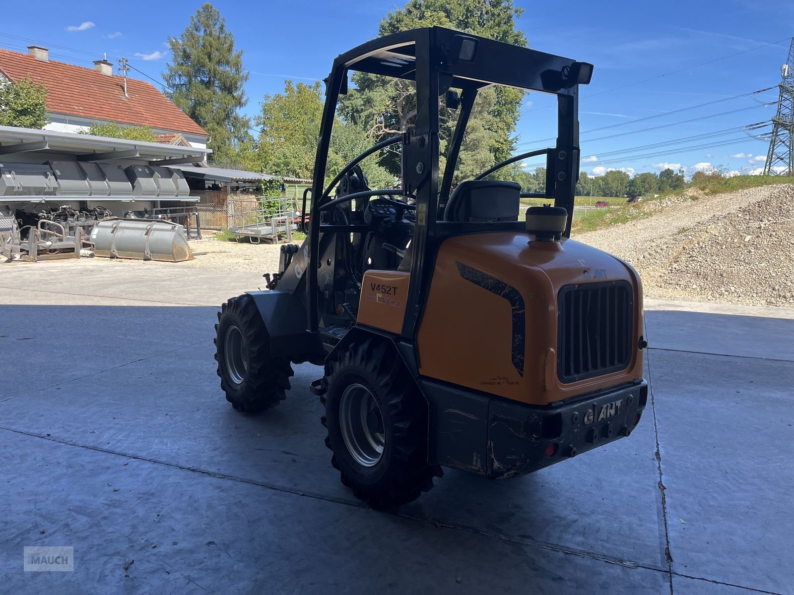 Hoflader typu GiANT V452T mit Weidemann HV, Gebrauchtmaschine v Burgkirchen (Obrázek 12)