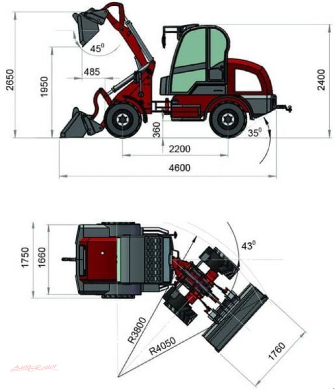 Hoflader des Typs Grizzly 812 Hoflader 4x4 inkl. 2 Jahre mobile Garantie, Vorführmaschine in Fohnsdorf (Bild 18)