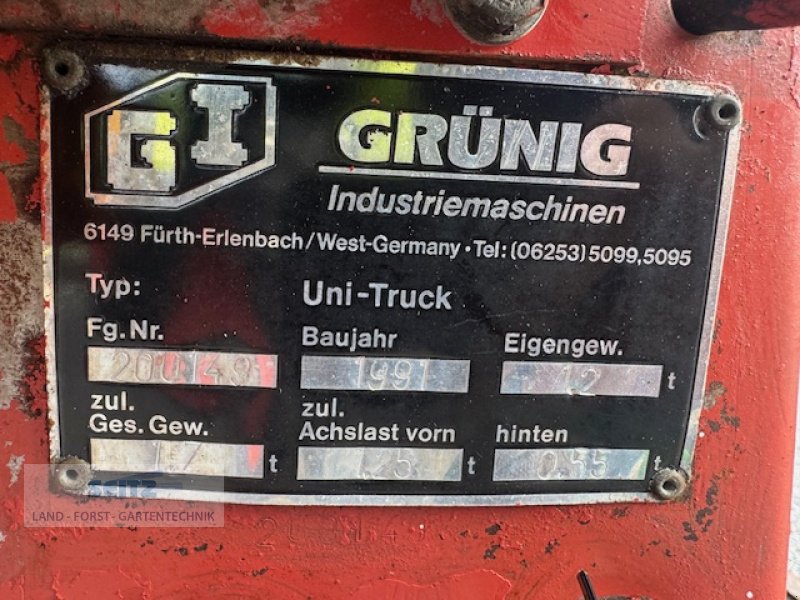 Hoflader of the type Grünig Uni-Truck, Gebrauchtmaschine in Lindenfels-Glattbach (Picture 4)