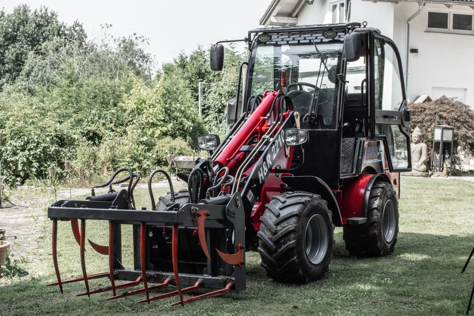 Hoflader a típus H&R 2210-B35 Radlader, Neumaschine ekkor: Falkenberg (Kép 3)