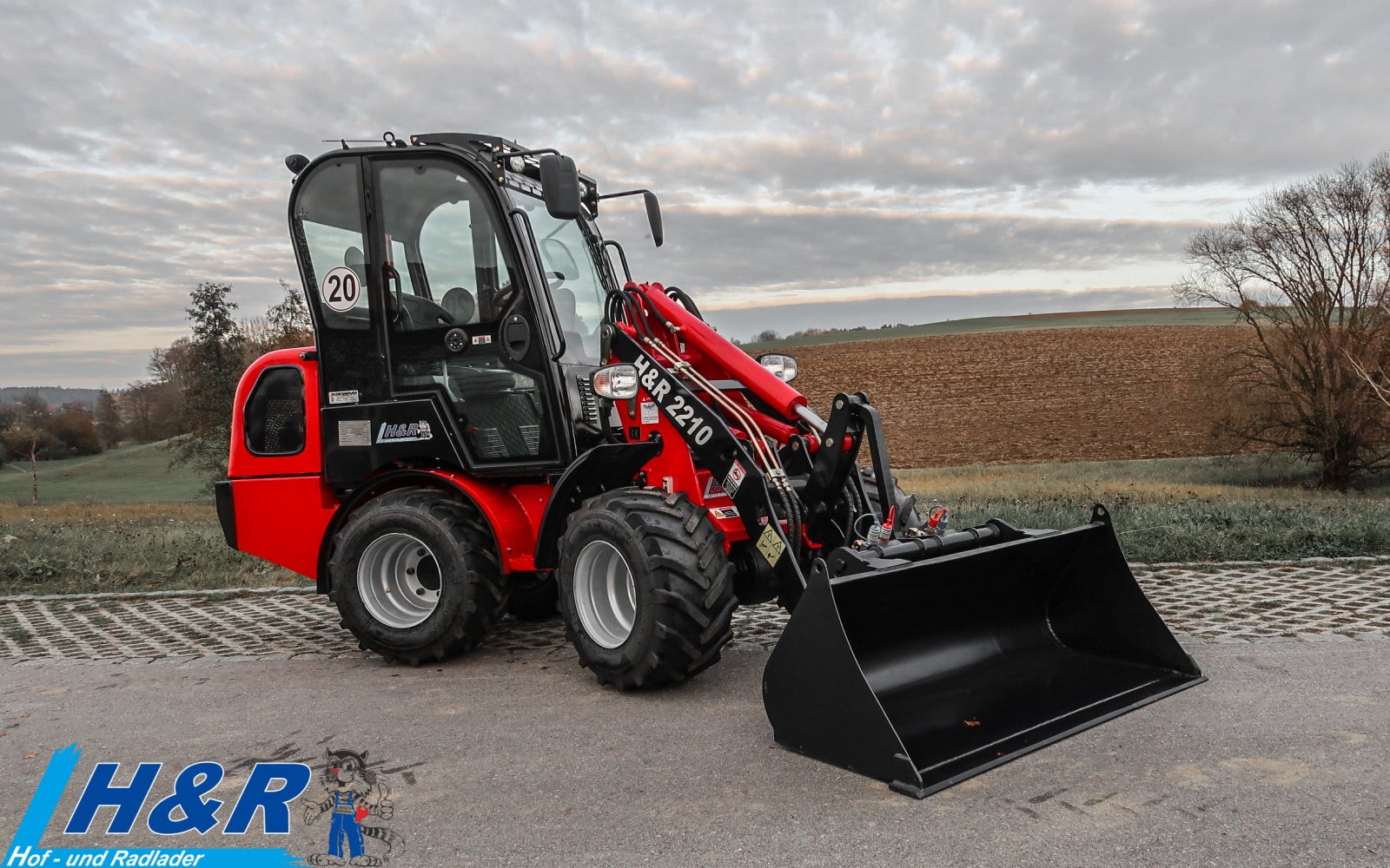 Hoflader a típus H&R 2210-B35 Radlader, Neumaschine ekkor: Falkenberg (Kép 2)