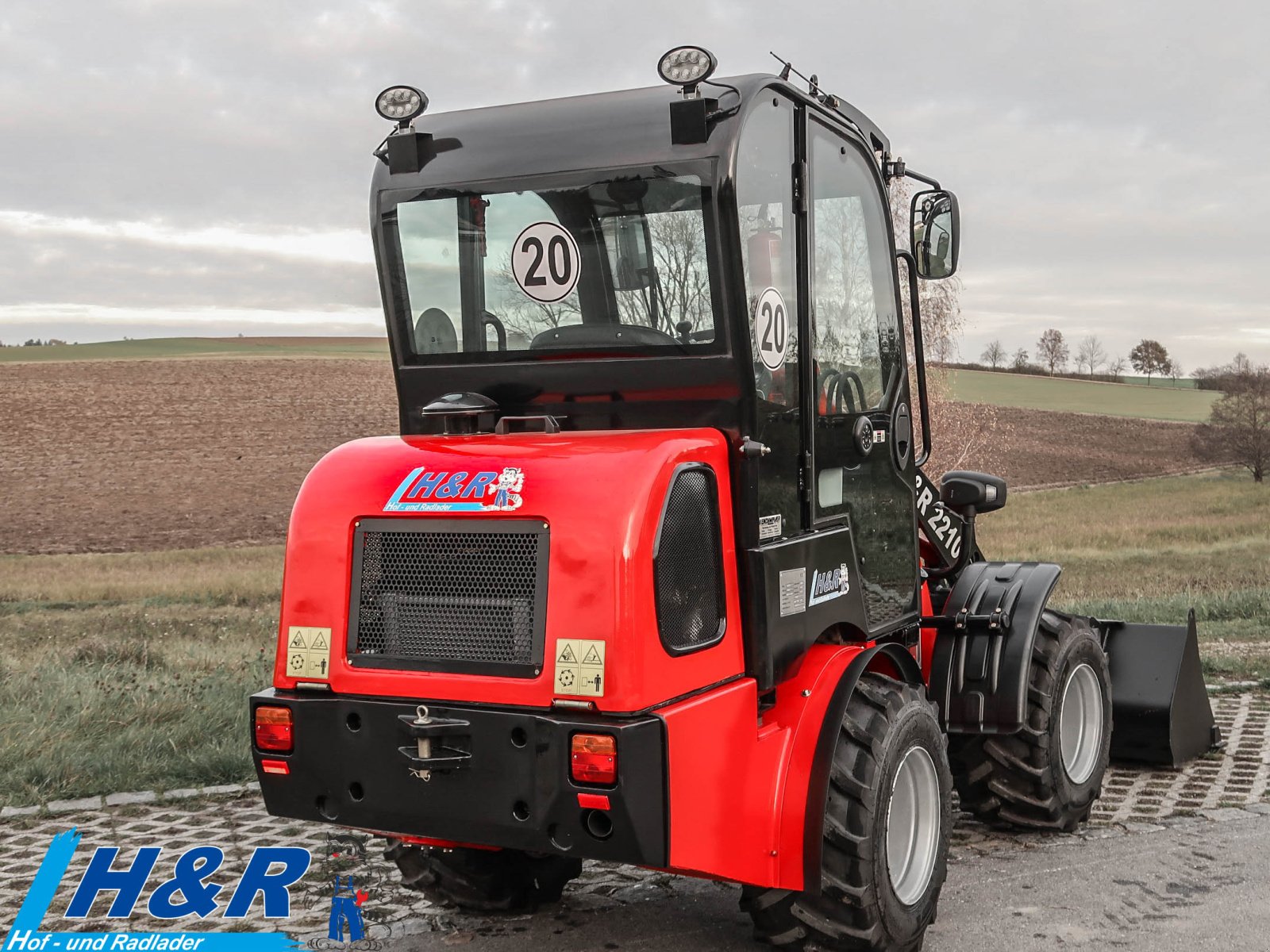 Hoflader a típus H&R 2210-B35 Radlader, Neumaschine ekkor: Falkenberg (Kép 11)