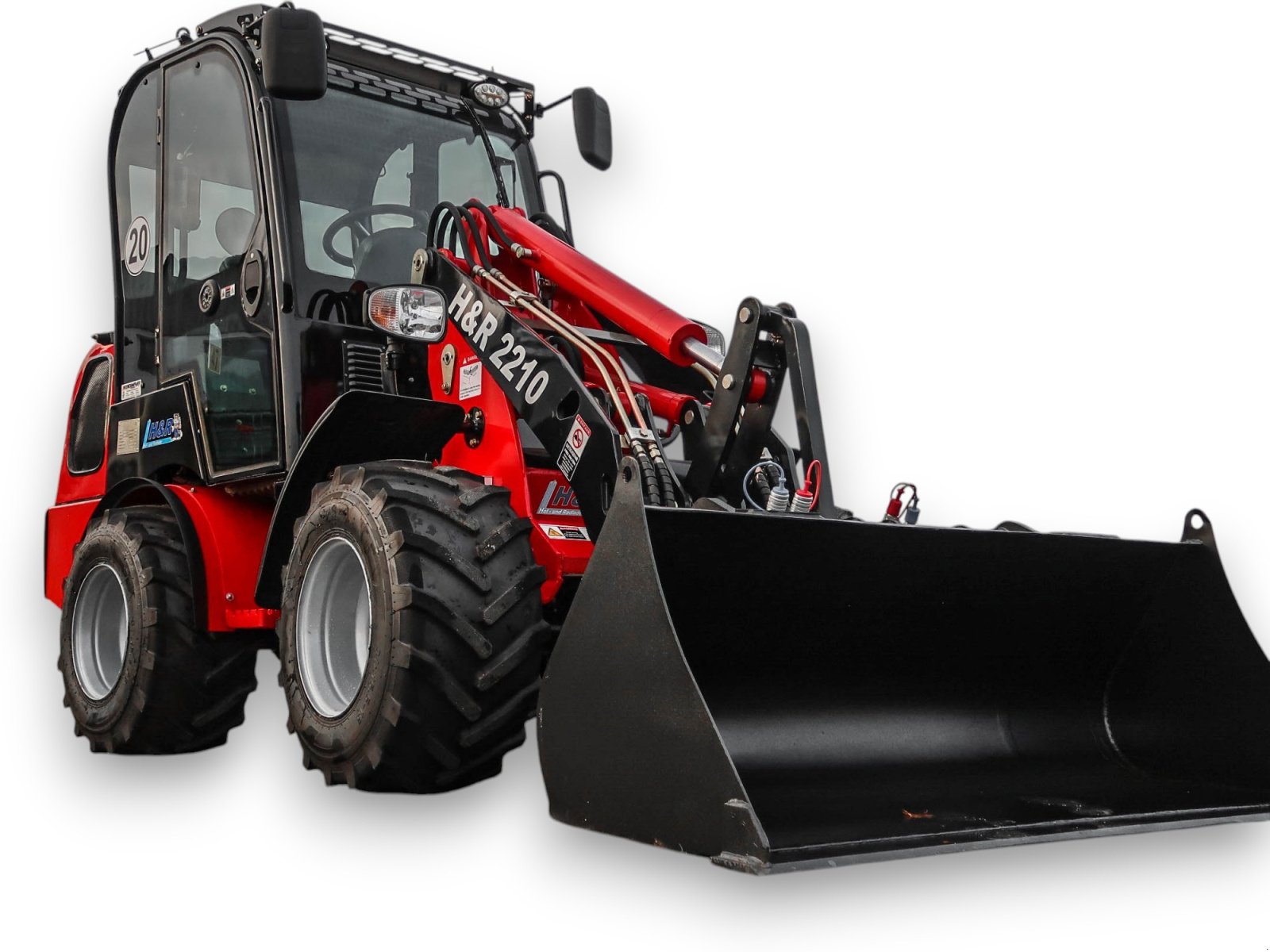 Hoflader a típus H&R 2210-B35 Radlader, Neumaschine ekkor: Falkenberg (Kép 1)