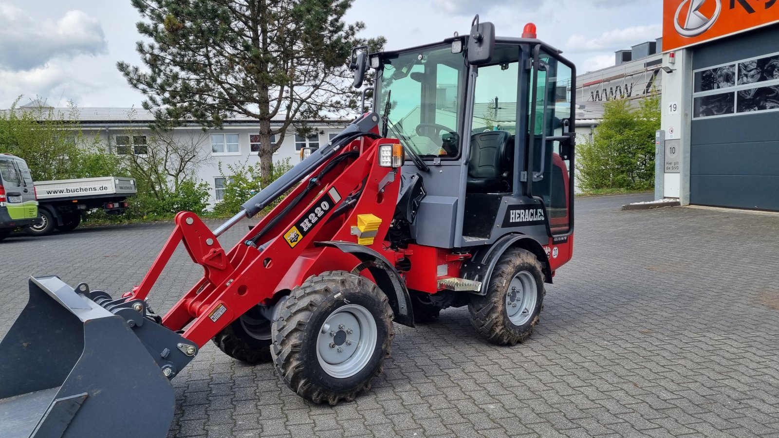 Hoflader of the type Heracles H220, Gebrauchtmaschine in Olpe (Picture 7)