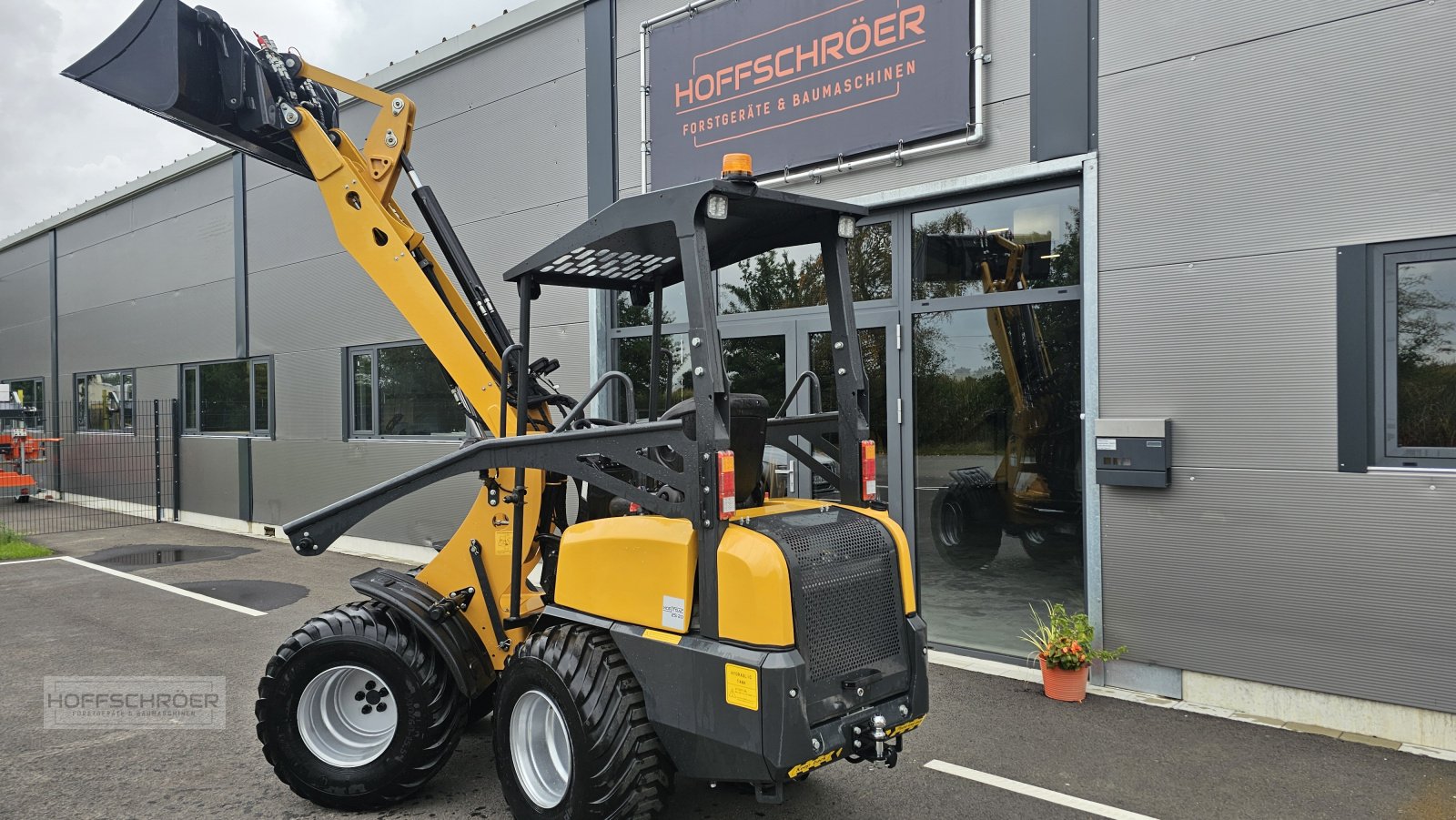 Hoflader a típus HOFF-TRAC 25-20, Neumaschine ekkor: Wietmarschen (Kép 2)