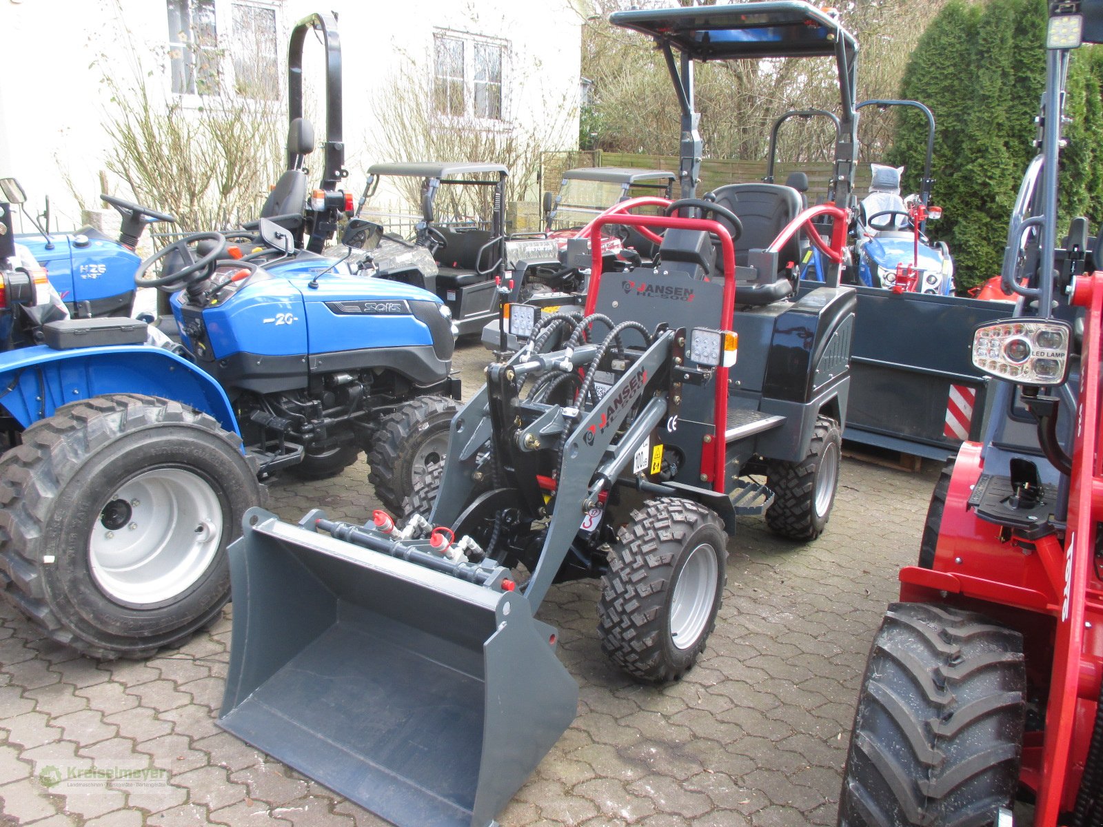 Hoflader tipa Jansen HL-500 E Kompaktlader Elektro 500 kg Hubkraft, Allrad, Neumaschine u Feuchtwangen (Slika 12)