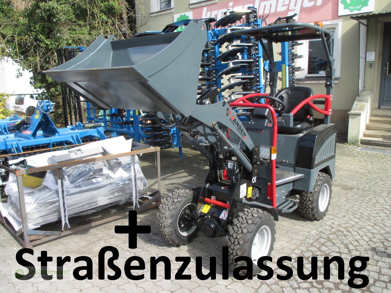 Hoflader tipa Jansen HL-500E Elektro-Hoflader mit Straßenzulassung (GEM. S 21 STVZO), Neumaschine u Feuchtwangen (Slika 1)