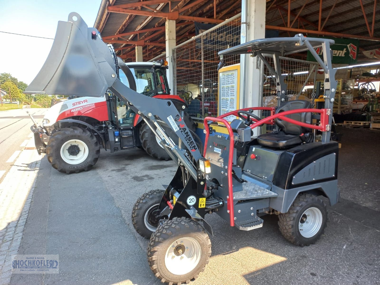 Hoflader des Typs Jansen HL-500E, Neumaschine in Wies (Bild 4)