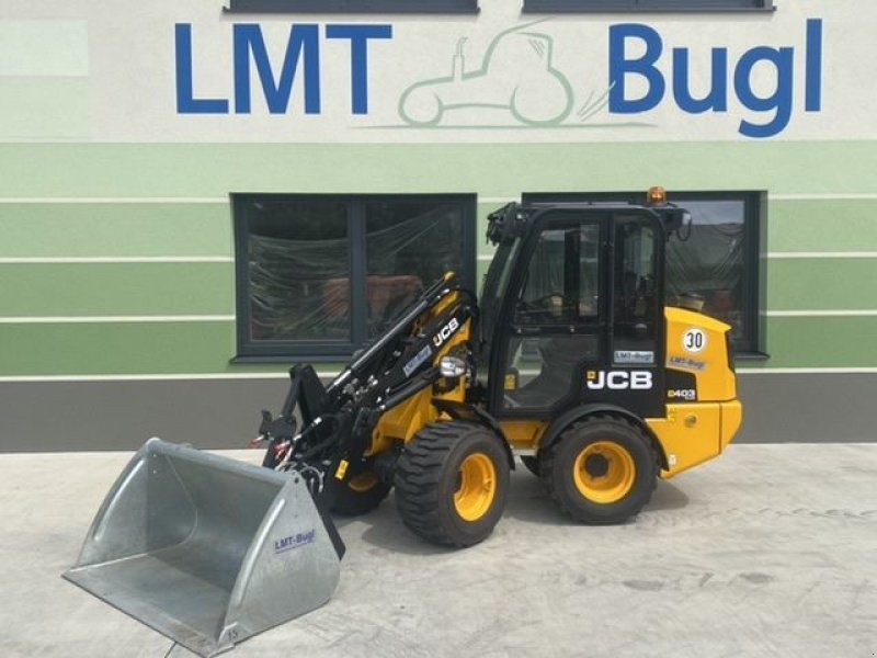Hoflader des Typs JCB 403 Agri-Plus Mietmaschine, Mietmaschine in Hürm (Bild 1)
