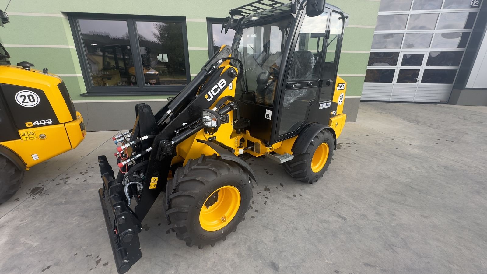 Hoflader des Typs JCB 403 AGRI-PLUS, Gebrauchtmaschine in Hürm (Bild 8)