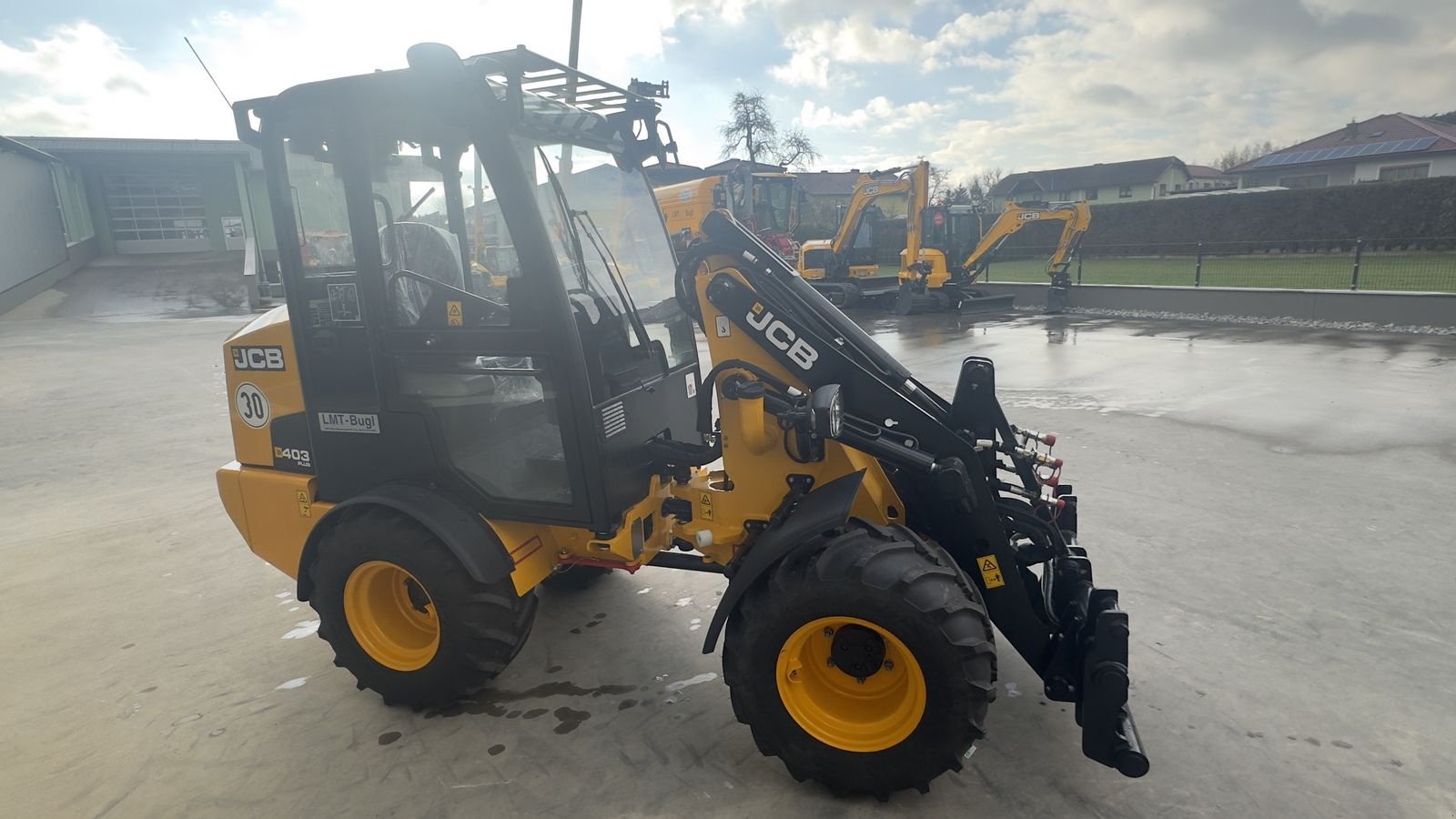 Hoflader des Typs JCB 403 AGRI-PLUS, Gebrauchtmaschine in Hürm (Bild 9)