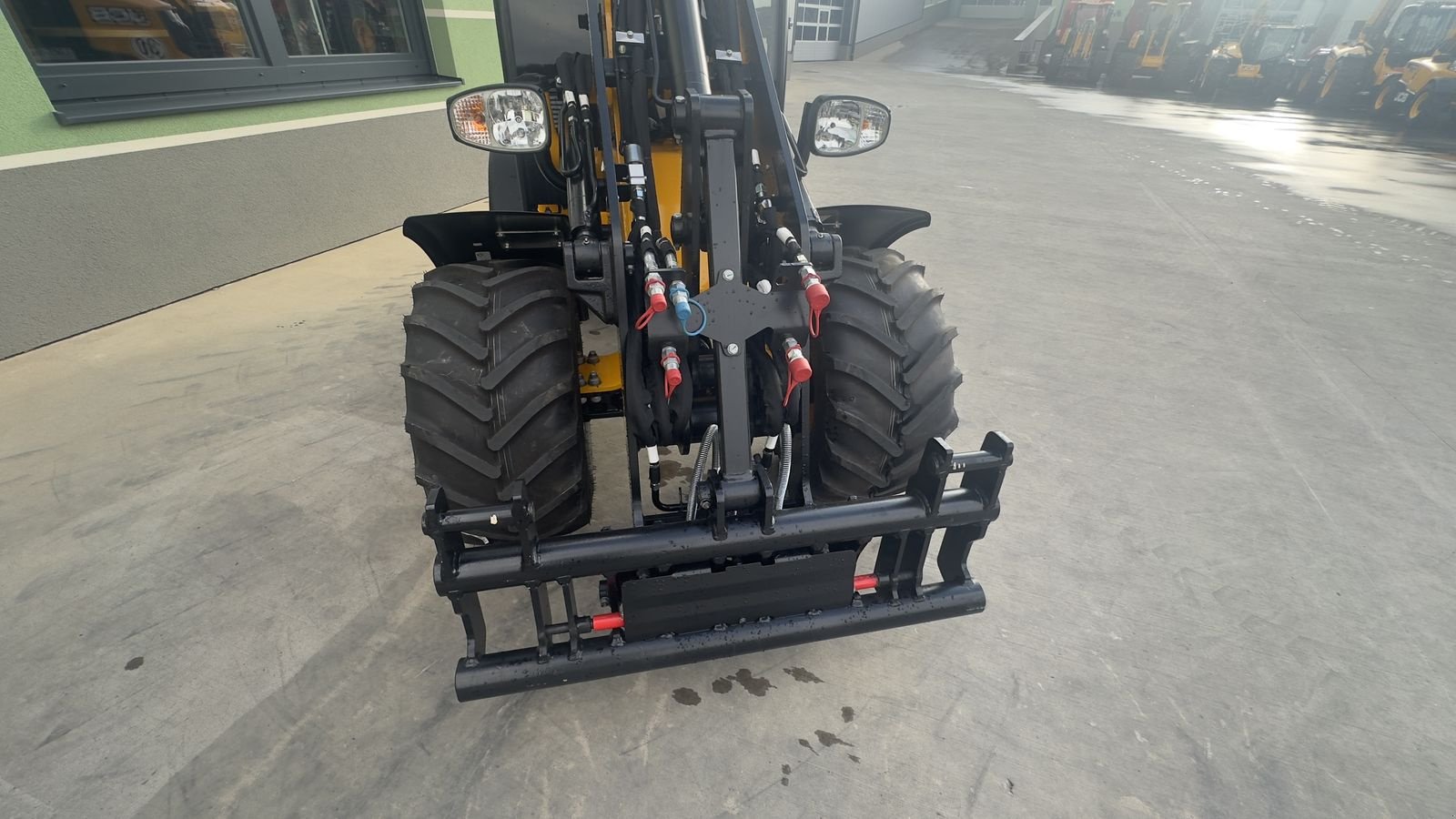 Hoflader des Typs JCB 403 AGRI-PLUS, Gebrauchtmaschine in Hürm (Bild 5)