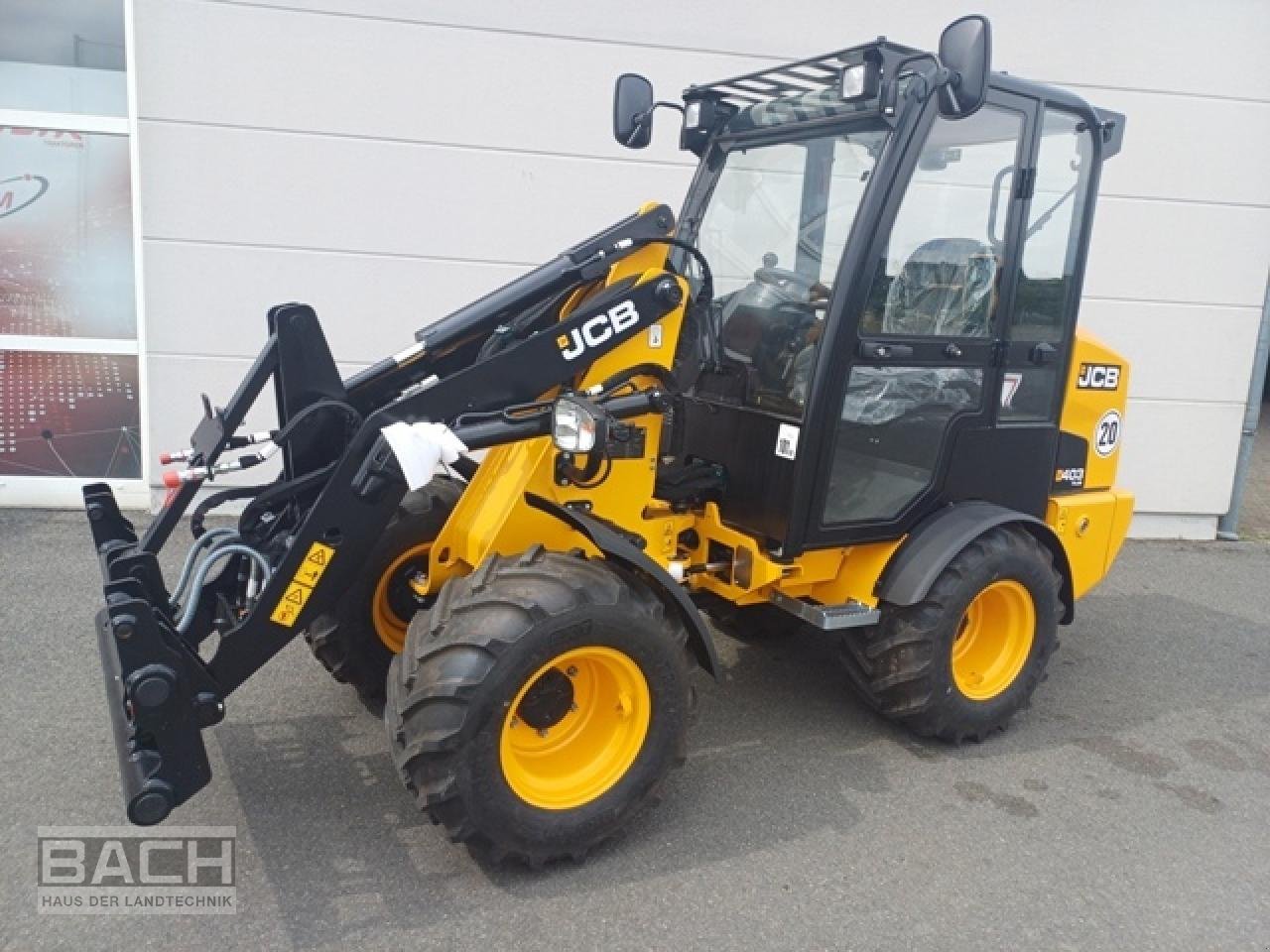 Hoflader of the type JCB 403 AGRI PLUS, Neumaschine in Boxberg-Seehof (Picture 1)