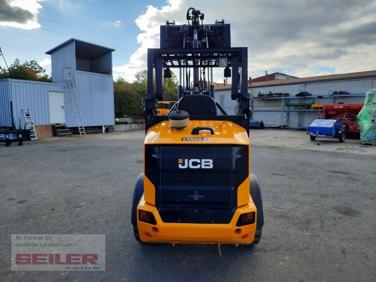 Hoflader от тип JCB 403 Agri PLUS, Gebrauchtmaschine в Ansbach (Снимка 4)