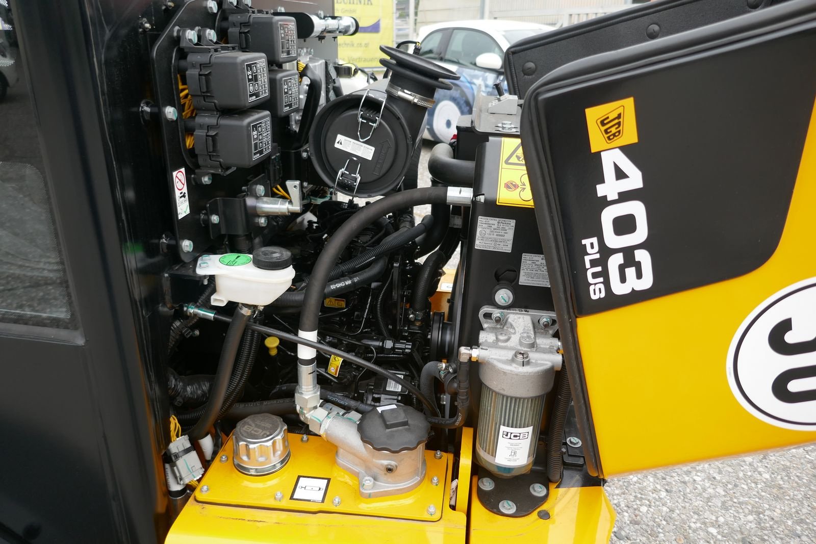 Hoflader typu JCB 403 Agri Plus, Gebrauchtmaschine v Villach (Obrázek 5)