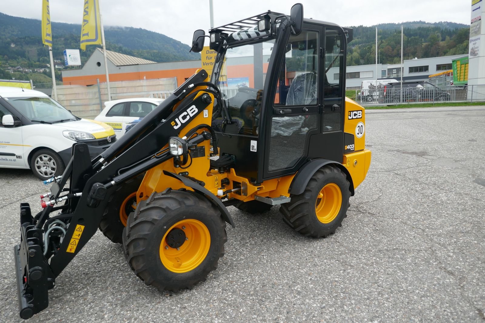 Hoflader typu JCB 403 Agri Plus, Gebrauchtmaschine v Villach (Obrázek 1)