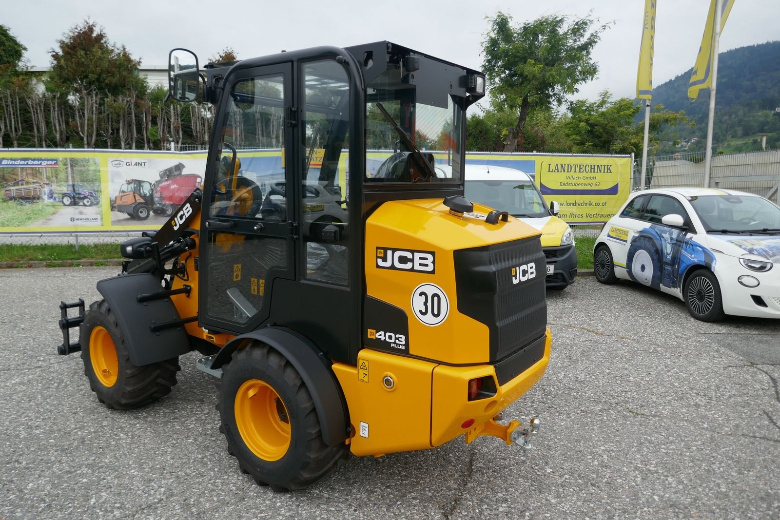Hoflader typu JCB 403 Agri Plus, Gebrauchtmaschine v Villach (Obrázek 3)