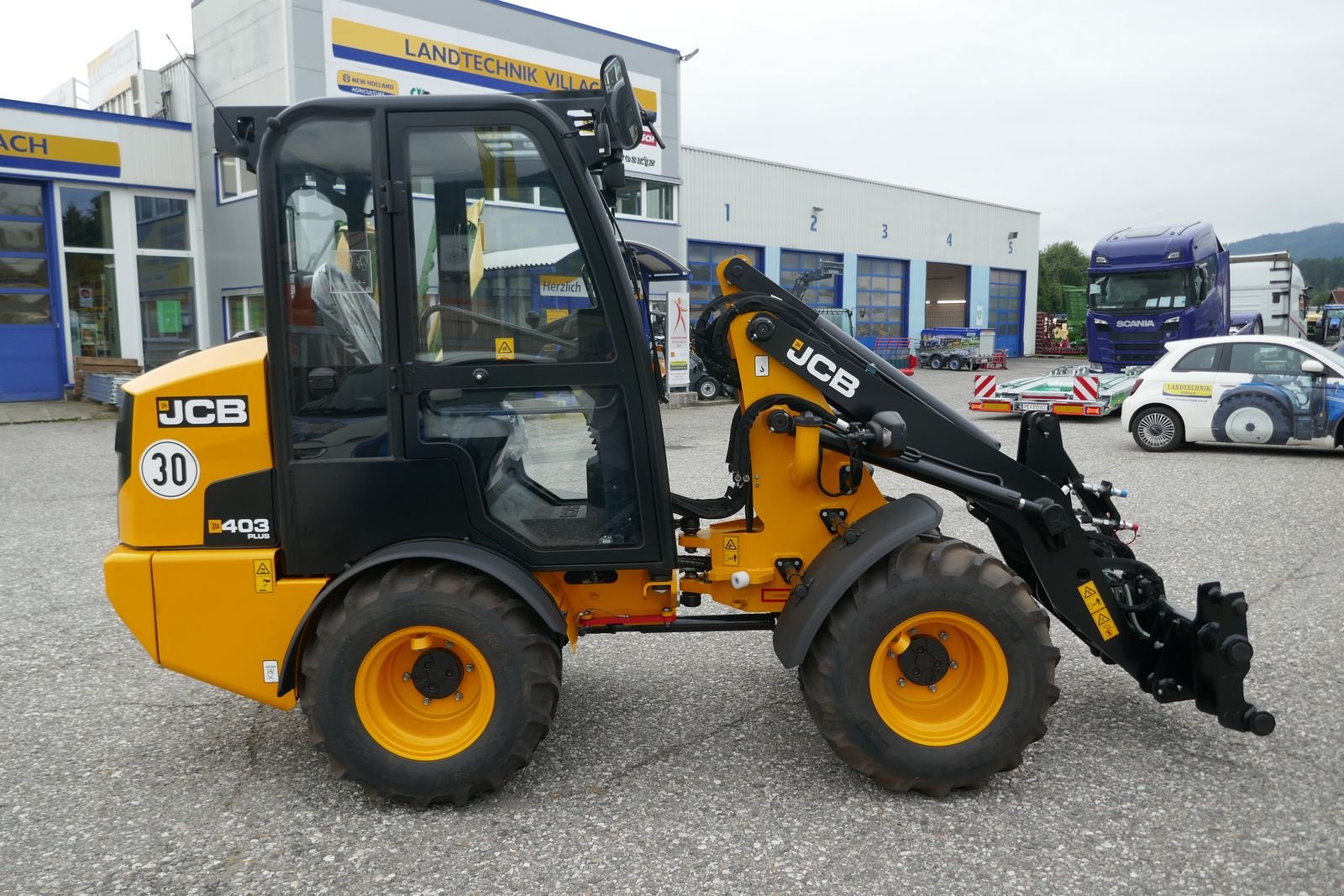 Hoflader typu JCB 403 Agri Plus, Gebrauchtmaschine v Villach (Obrázek 8)