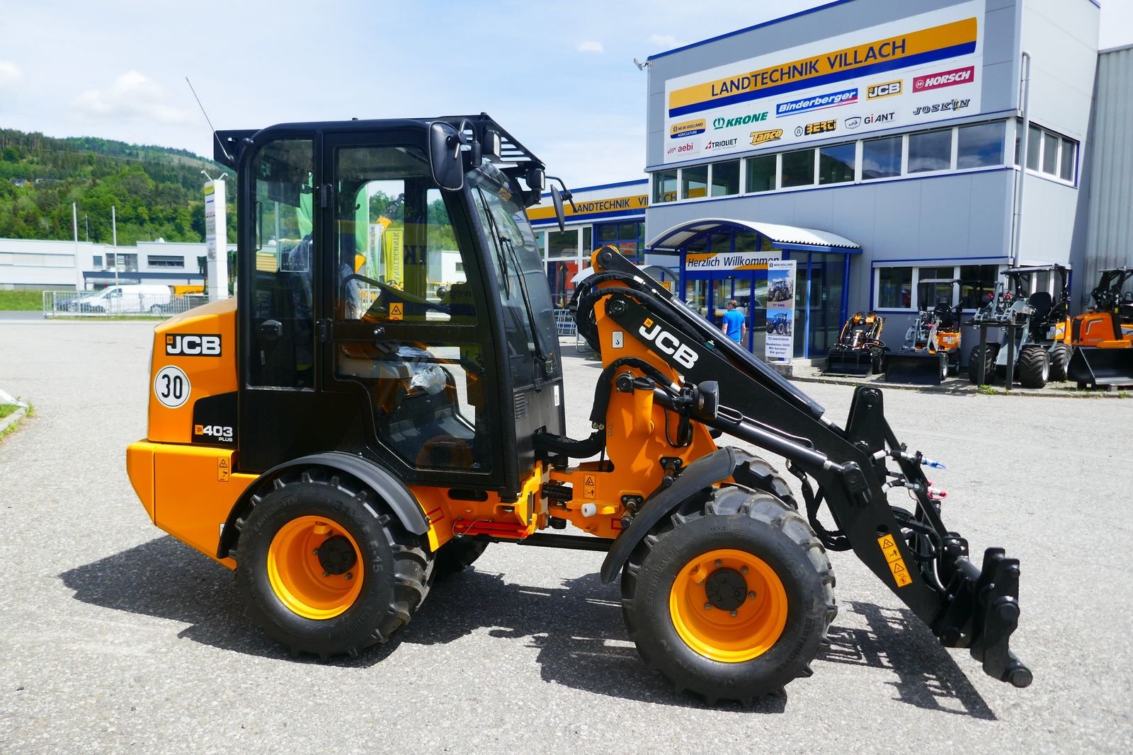 Hoflader del tipo JCB 403 Agri Plus, Gebrauchtmaschine en Villach (Imagen 2)