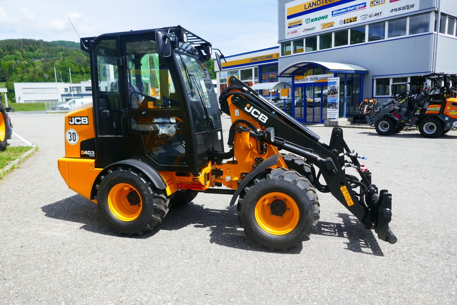 Hoflader del tipo JCB 403 Agri Plus, Gebrauchtmaschine en Villach (Imagen 15)