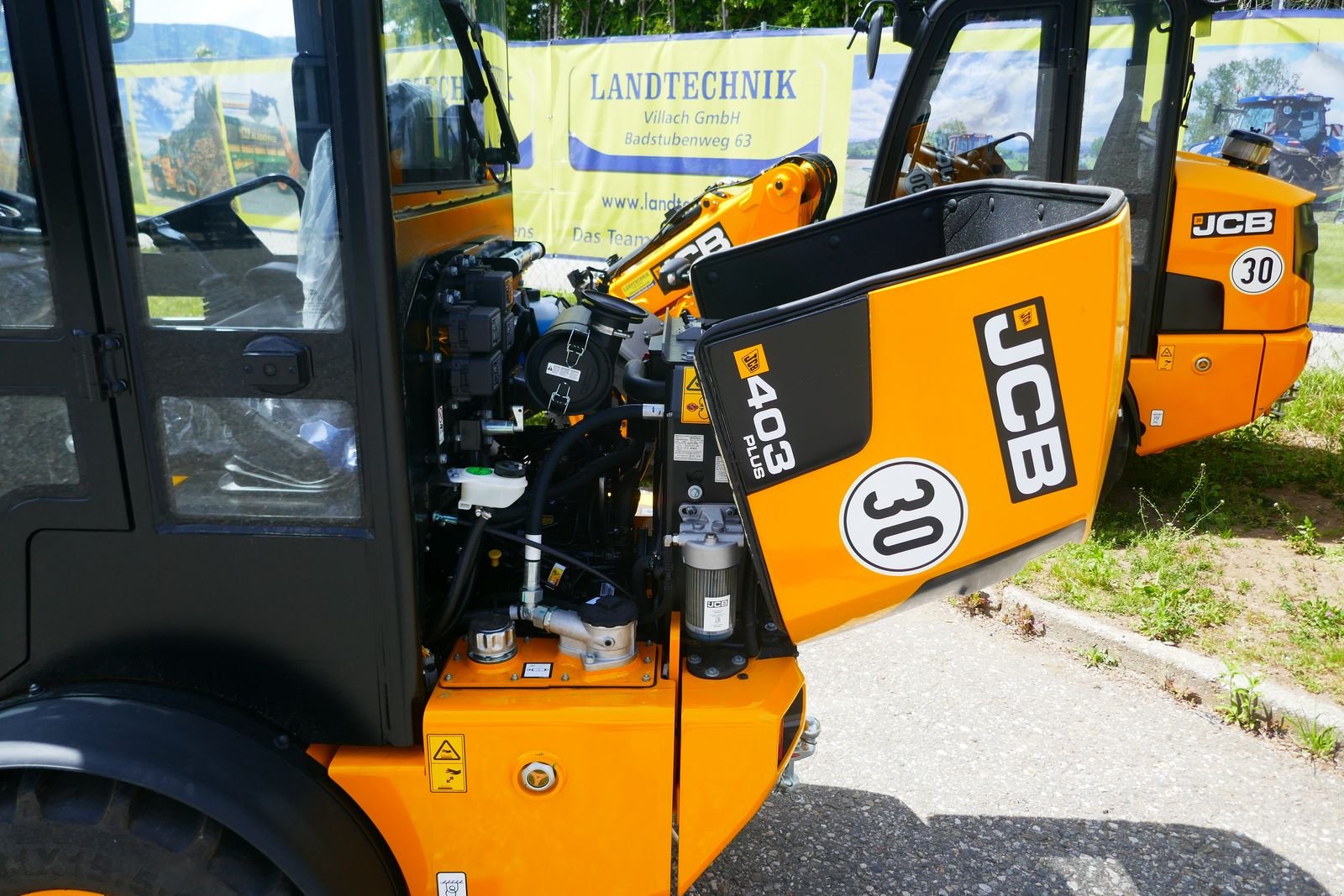 Hoflader del tipo JCB 403 Agri Plus, Gebrauchtmaschine en Villach (Imagen 9)