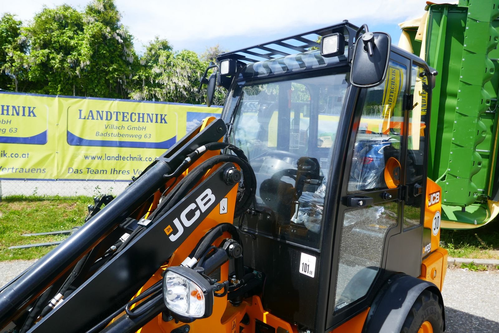 Hoflader del tipo JCB 403 Agri Plus, Gebrauchtmaschine en Villach (Imagen 4)