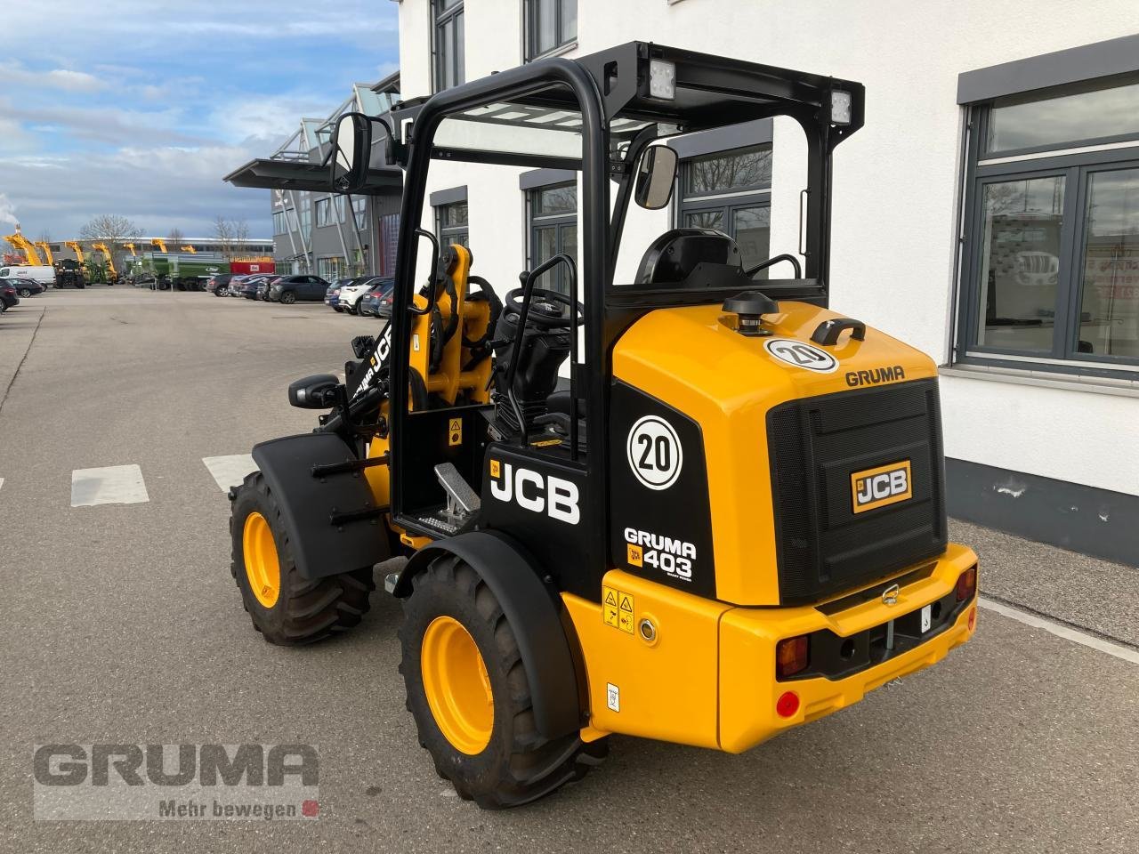 Hoflader des Typs JCB 403 AGRI Smart Power, Neumaschine in Friedberg-Derching (Bild 4)