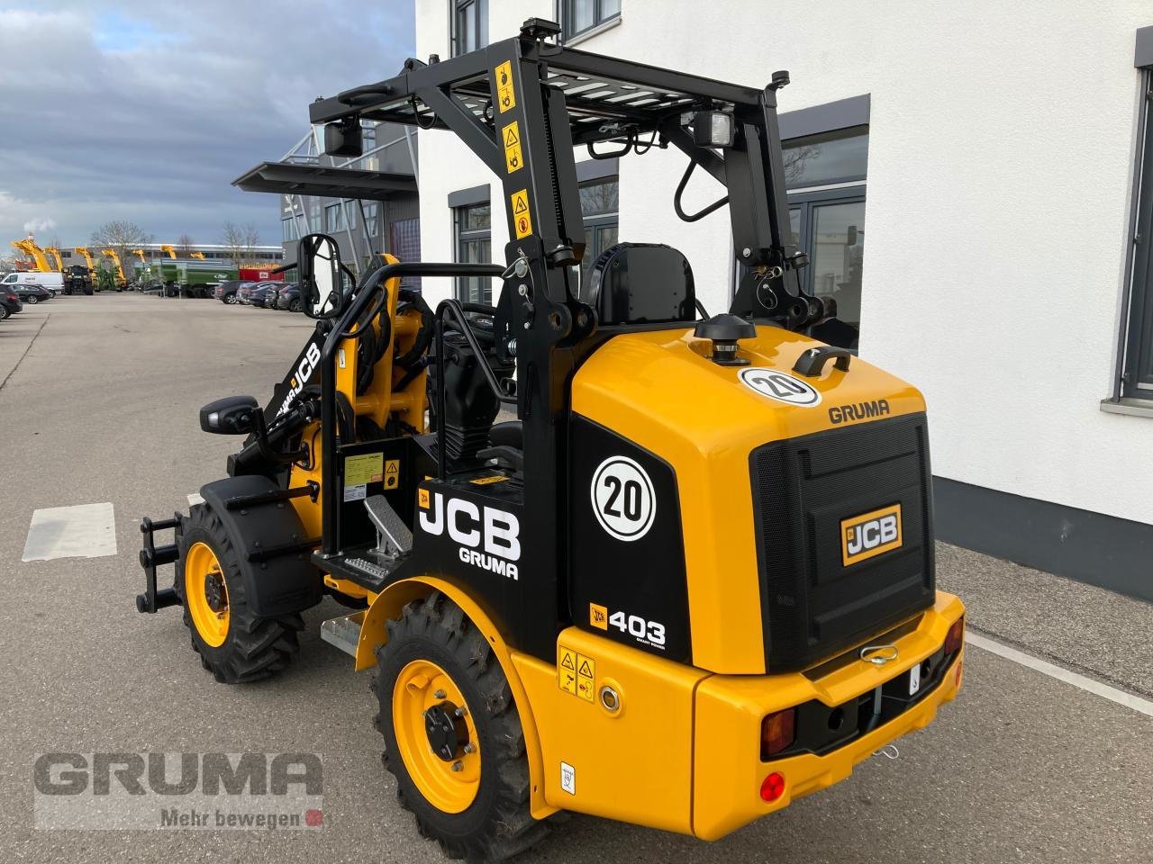 Hoflader a típus JCB 403 AGRI Smart Power, Neumaschine ekkor: Friedberg-Derching (Kép 4)