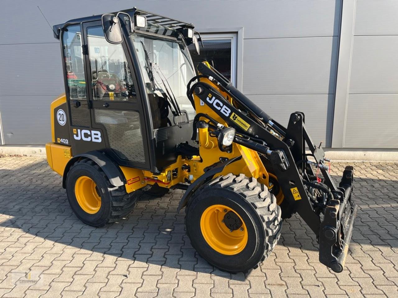 Hoflader Türe ait JCB 403 Agri Smart Power, Gebrauchtmaschine içinde Neuhof - Dorfborn (resim 1)
