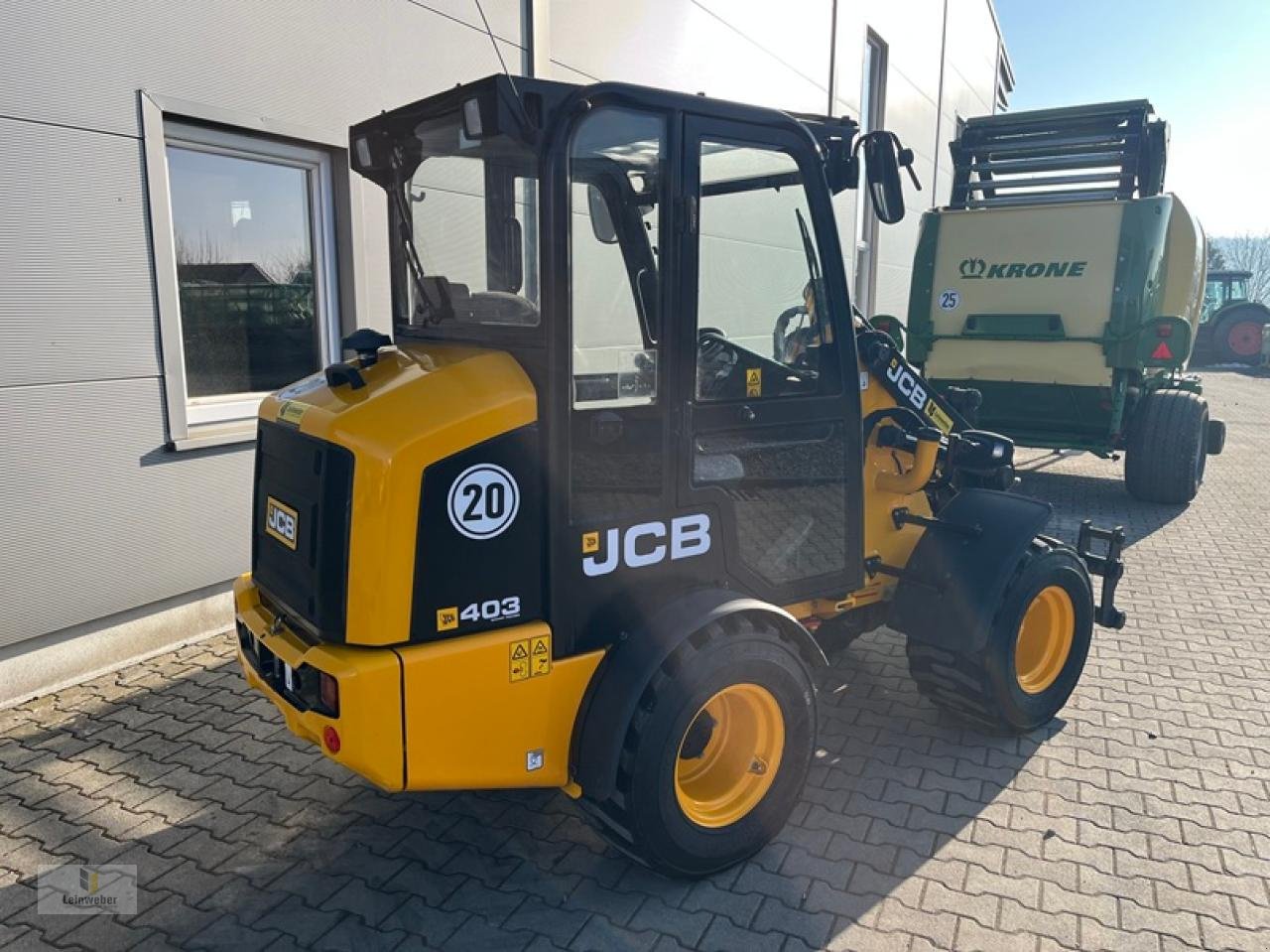 Hoflader Türe ait JCB 403 Agri Smart Power, Gebrauchtmaschine içinde Neuhof - Dorfborn (resim 3)