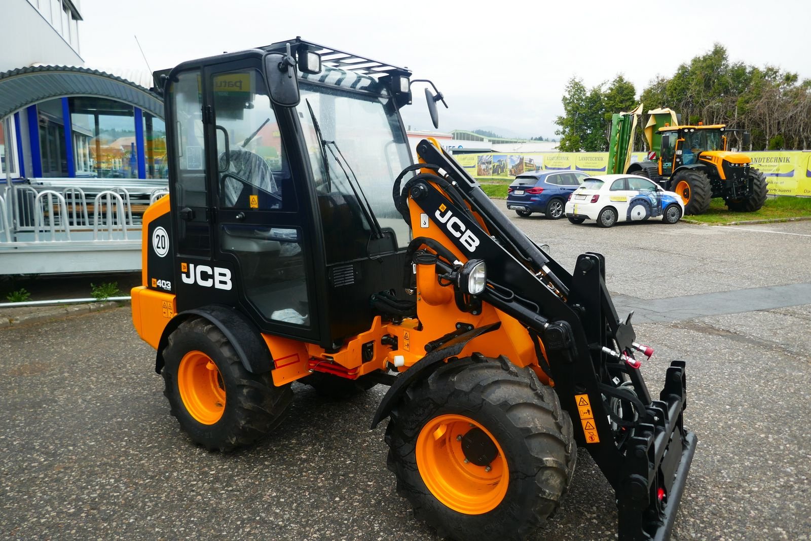 Hoflader a típus JCB 403 Agri, Gebrauchtmaschine ekkor: Villach (Kép 4)