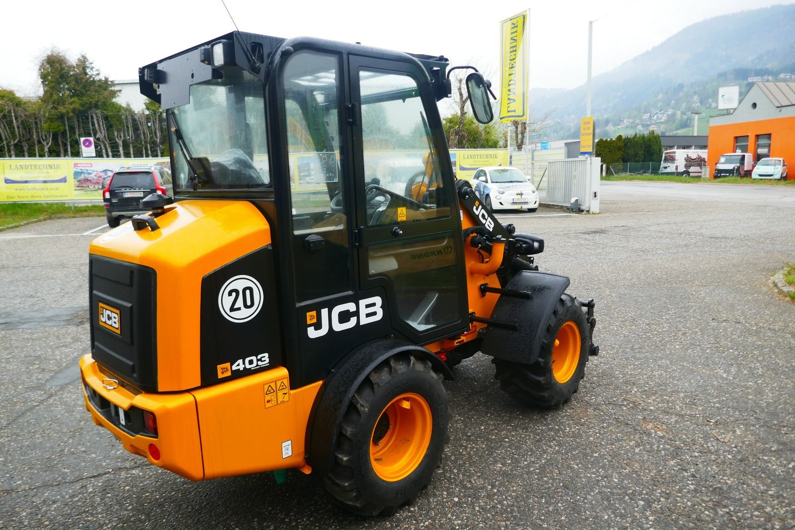 Hoflader a típus JCB 403 Agri, Gebrauchtmaschine ekkor: Villach (Kép 9)