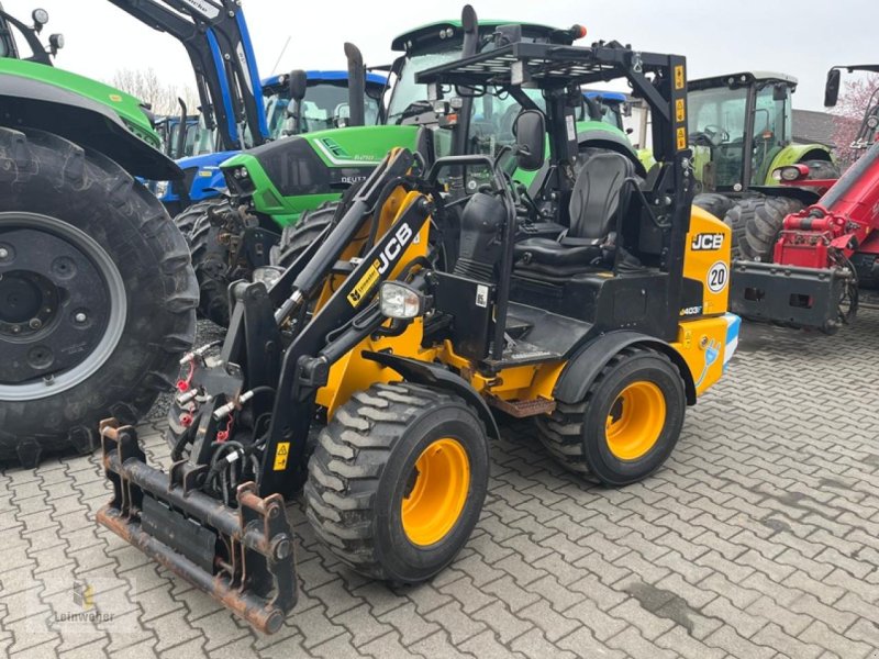 Hoflader za tip JCB 403 E Agri, Mietmaschine u Neuhof - Dorfborn