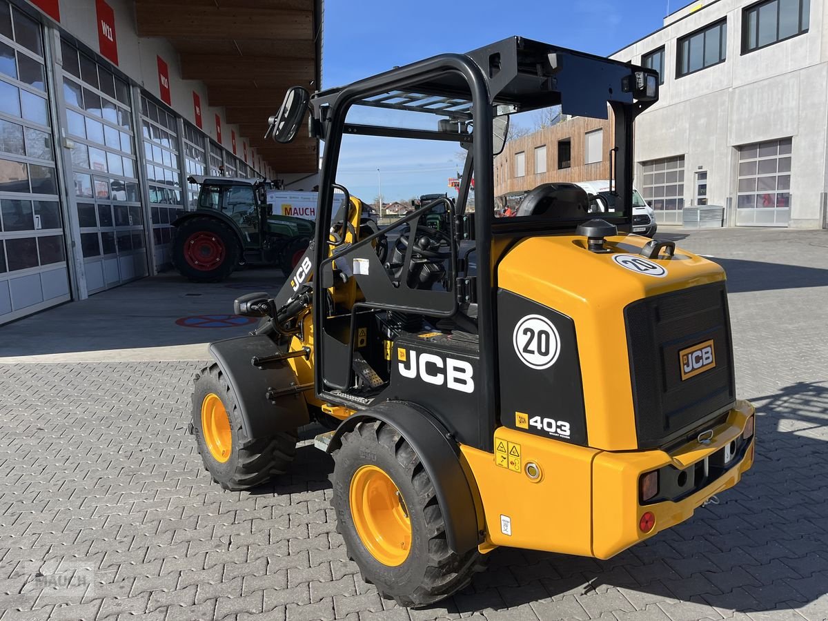 Hoflader des Typs JCB 403 Neuwertig mit Euro Aufnahme Hydraulisch, Gebrauchtmaschine in Burgkirchen (Bild 3)