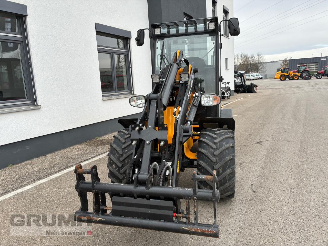 Hoflader del tipo JCB 403 PLUS AGRI HL, Neumaschine In Friedberg-Derching (Immagine 5)