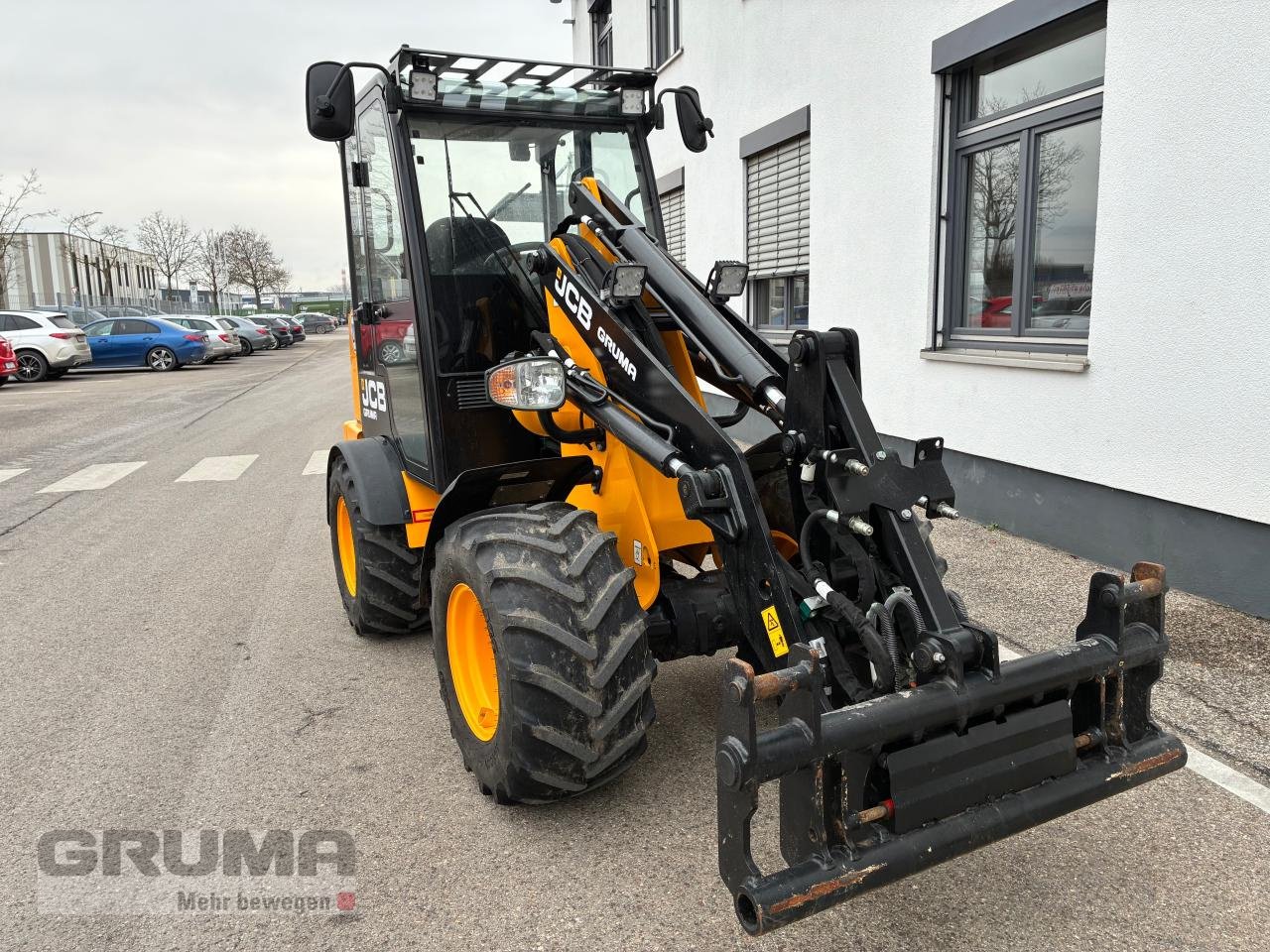 Hoflader del tipo JCB 403 PLUS AGRI HL, Neumaschine In Friedberg-Derching (Immagine 12)